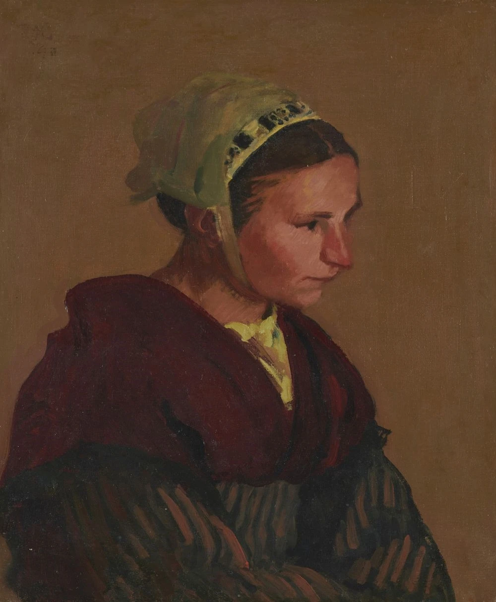 Ragazza bretone, 1896